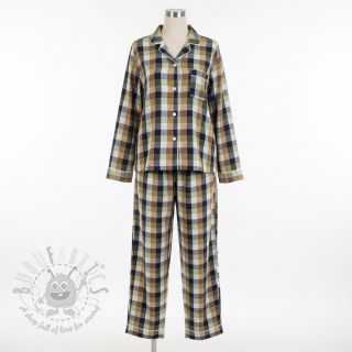 Bawełniana tkanina YARN DYED Square pickle