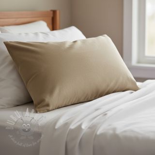 Bawełna popelina dark beige