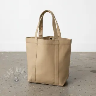 Bawełna popelina dark beige