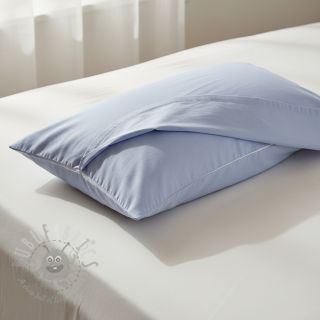 Bawełna popelina light blue lavender