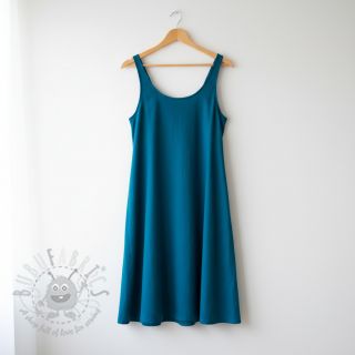 Bawełna popelina ocean blue