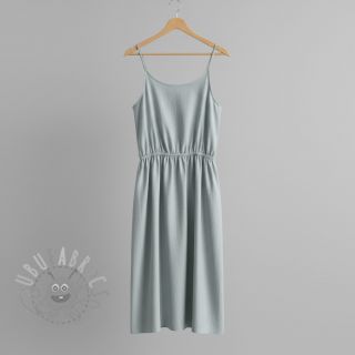 Bawełniany popelin pale turquoise