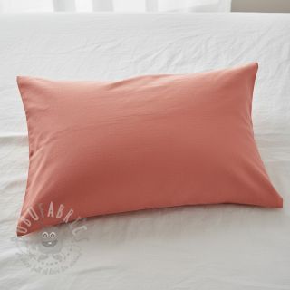 Bawełna popelina dark coral