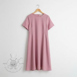 Bawełniany popelin old purple