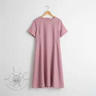 Bawełniany popelin old purple