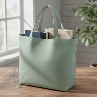 Bawełniany popelin dark mint