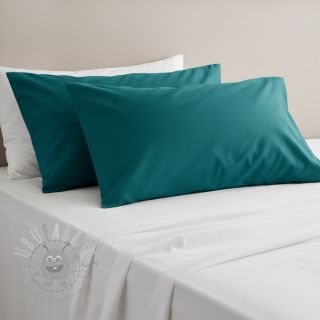 Bawełniany popelin forest petrol