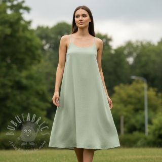 Bawełniany popelin sage