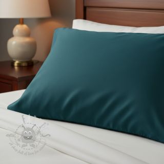 Bawełniany popelin dark cyan