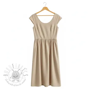 Popelina bawełniana beige