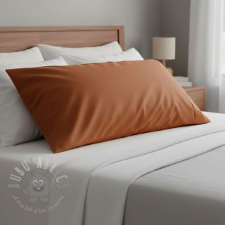 Popelina bawełniana cognac