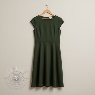 Popelina bawełniana army green