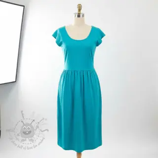Bawełniana tkanina popelin light turquoise