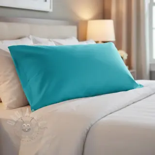 Bawełniana tkanina popelin light turquoise
