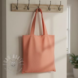 Bawełniana tkanina popelin coral