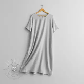 Bawełniana tkanina popelin light grey