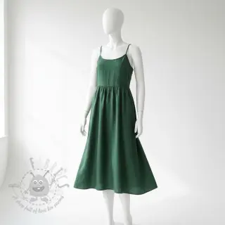 Bawełniana tkanina popelin dark green
