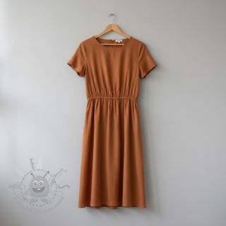 Bawełniany popelin rust