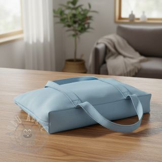 Bawełniany popelin light indigo