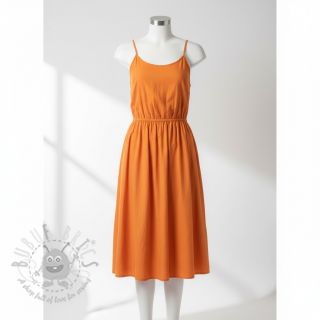 Bawełniany popelin apricot