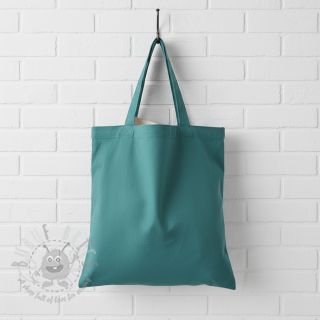 Bawełniany popelin dark petrol