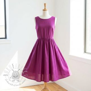 Bawełniany popelin violet