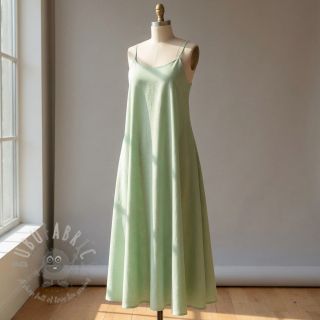 Bawełniany popelin light mint