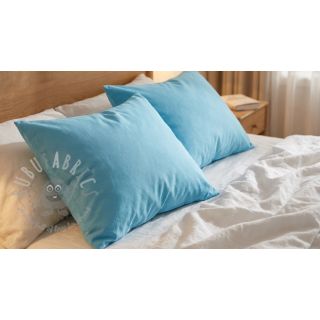 Bawełniany popelin sky blue