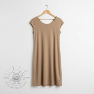 Bawełniany popelin taupe