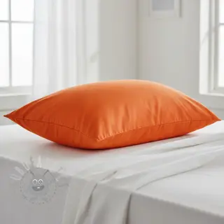 Bawełniany popelin orange