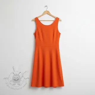 Bawełniany popelin orange