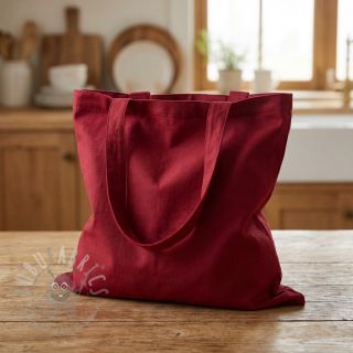 Bawełniany popelin wine