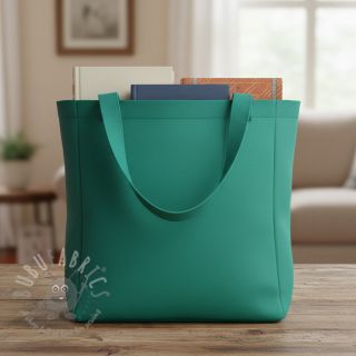 Bawełniany popelin petrol