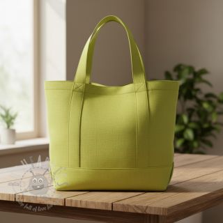 Bawełniany popelin old lime