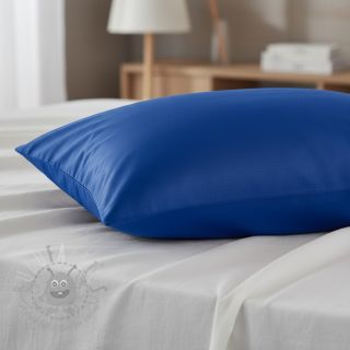 Bawełniany popelin cobalt