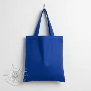 Bawełniany popelin cobalt