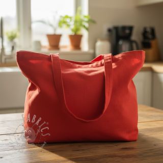 Bawełniany popelin red