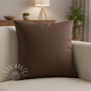 Bawełniany popelin dark brown