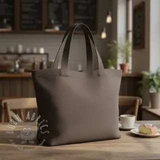 Bawełniany popelin dark grey