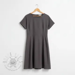 Bawełniany popelin dark grey