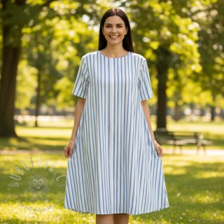 Bawełniana tkanina Vive la France design D digital print