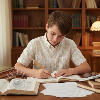 Bawełniana tkanina z lnem JACQUARD Abstarct natural