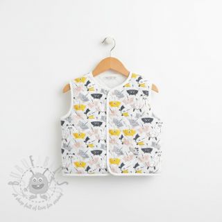 Bawełniana tkanina QUILTING Parapluie perłowa