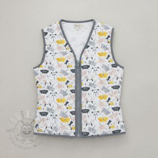 Bawełniana tkanina QUILTING Parapluie perłowa