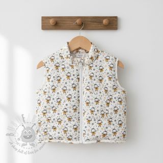 Bawełniana tkanina QUILTING Elisabetta żółta