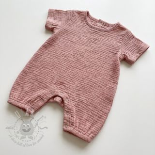 Bawełniana tkanina STRETCH Baby jasnoróżowa