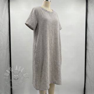 Bawełniana tkanina STRETCH Baby beżowa