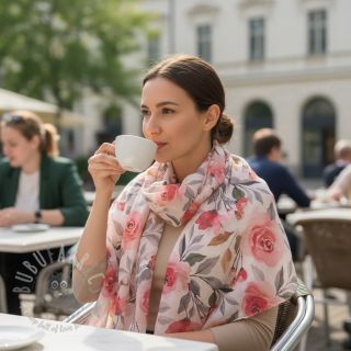 Bawełniana tkanina VOILE Love digital print