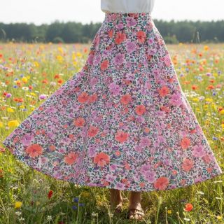 Bawełniana tkanina Expession flowers digital print