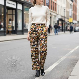 Bawełniana tkanina JAPAN Obi indigo